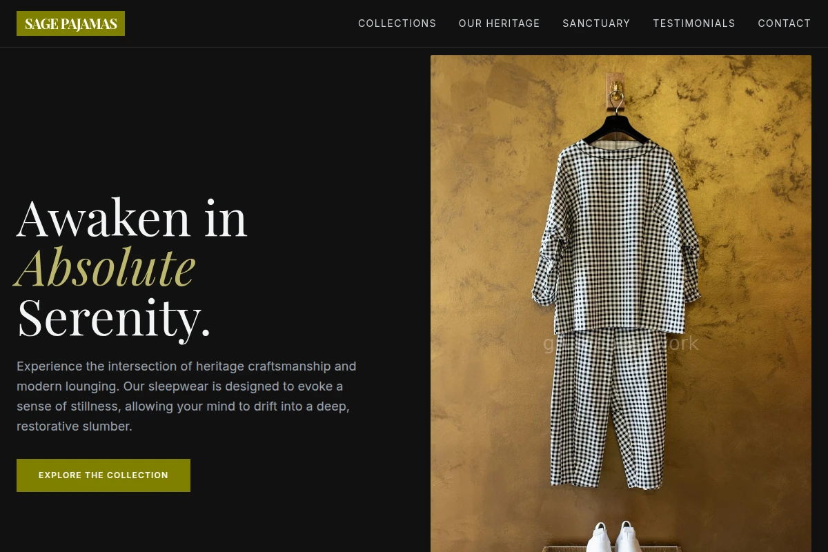 Sage Pajamas